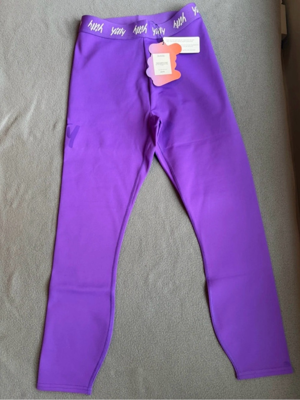 YITTY Kids Purple Active Leggings